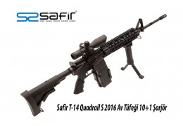 Safir Arms T-14 Quadrail S 36 Cal 10+1 Av Tüfeği